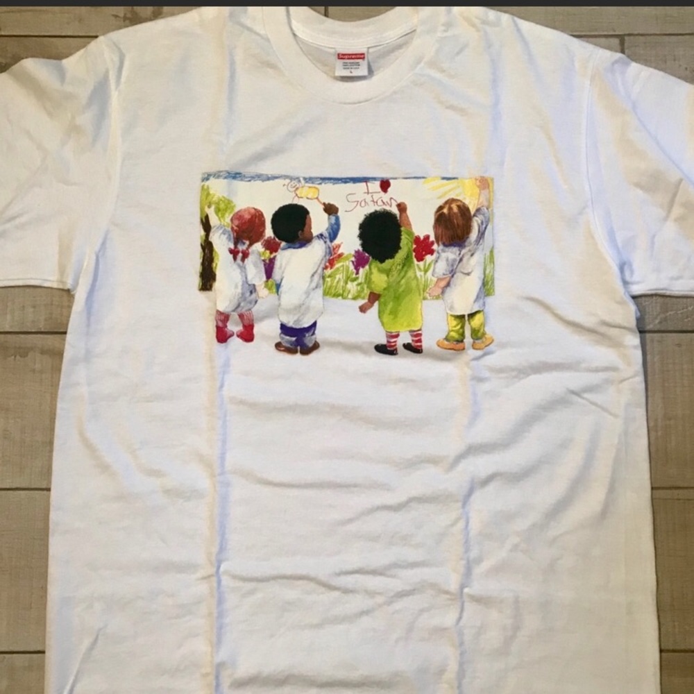 Supreme “KIDS” T-Shirt in a Men’s Large